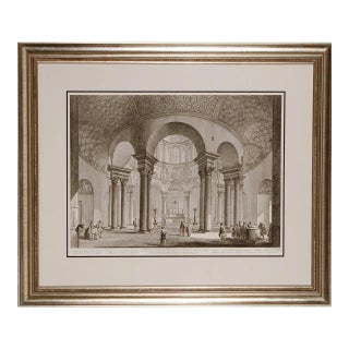 Church of St. Costanza, Rome: An 18th Century Architectural Etching by Giovanni Piranesi, 1774 For Sale