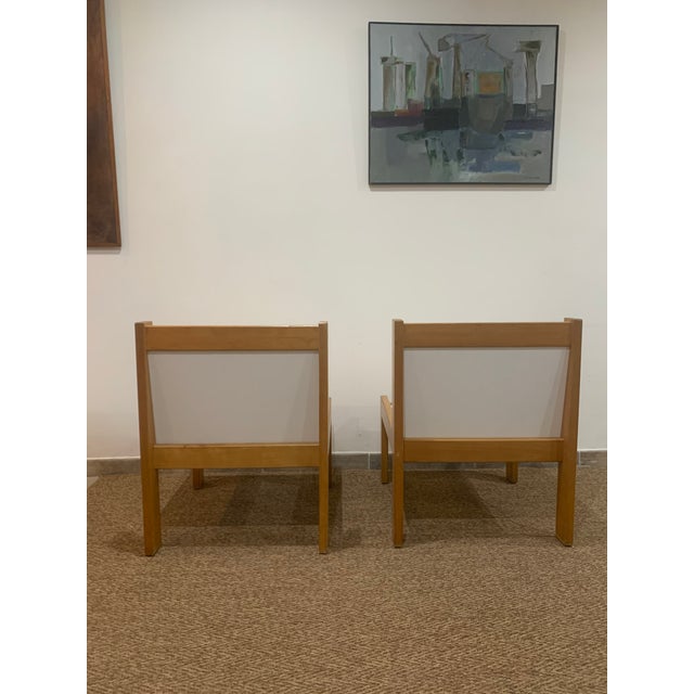 Set of Lounge Chairs attributed to André Sornay, 1960s For Sale - Image 4 of 7