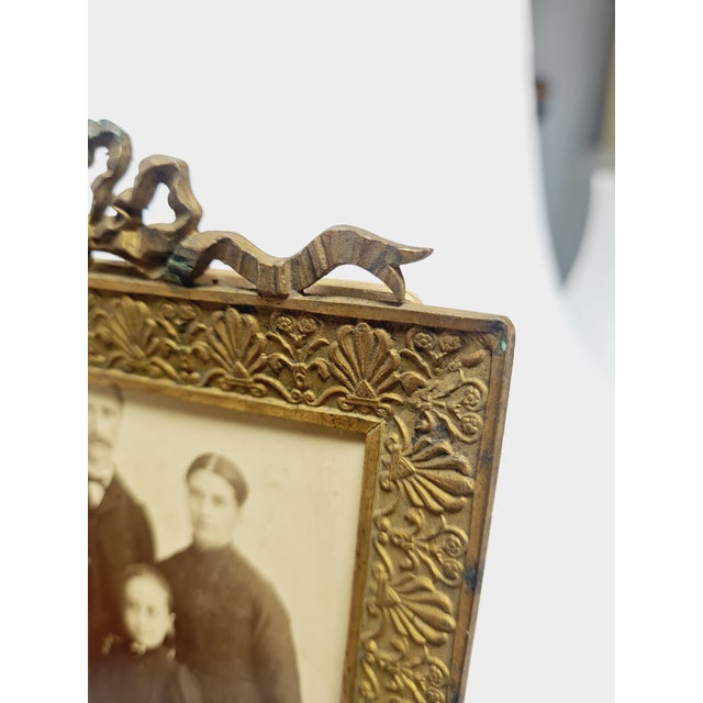 Bronze and Glass Rococo Frame, France, 1890s For Sale - Image 13 of 17