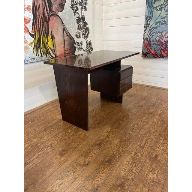 Writing Desk by Bohumil Landsman for Jitona For Sale - Image 3 of 7