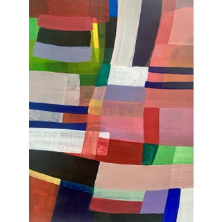 "Candy Jar Series: Chiclet" Original Abstract Acrylic Painting by Poppy Dodge For Sale