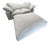 Rh Cloud Modular Sectional 3-Piece Configuration | Dove | Perennials® Performance Textured Linen Weave For Sale
