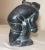 1940s Big Antique Carved Annie Soapstone Canadian Figural Eskimo Seal Sculpture Inuit For Sale - Image 5 of 10