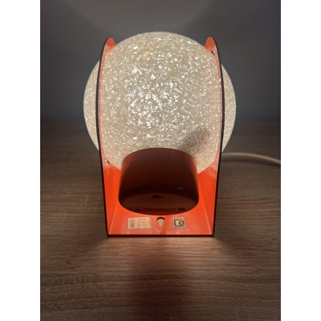 Table Lamp by Pokrok Žilina, 1960s For Sale - Image 4 of 8