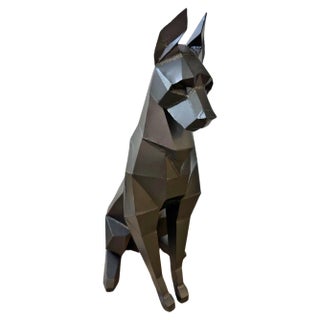 Spanish Dog Sculpture, 20th Century For Sale