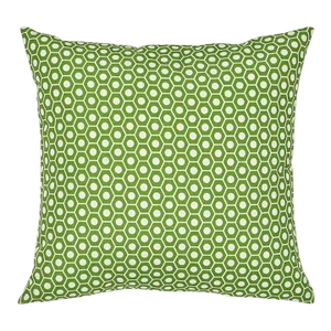 Schumacher x Studio Bon Queen B Indoor/Outdoor Pillow in Green