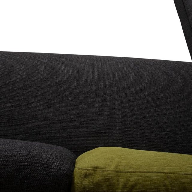 Textile Grey Fabric Corner Sofa from La Nuova Casa For Sale - Image 7 of 15