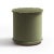 Contemporary IL Pouf Tone On Tone Green by Lo Decor For Sale - Image 3 of 3