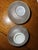 Glass Mid-Century Modern Frosted Glass Orb Salt & Pepper Shakers- a Pair For Sale - Image 7 of 8