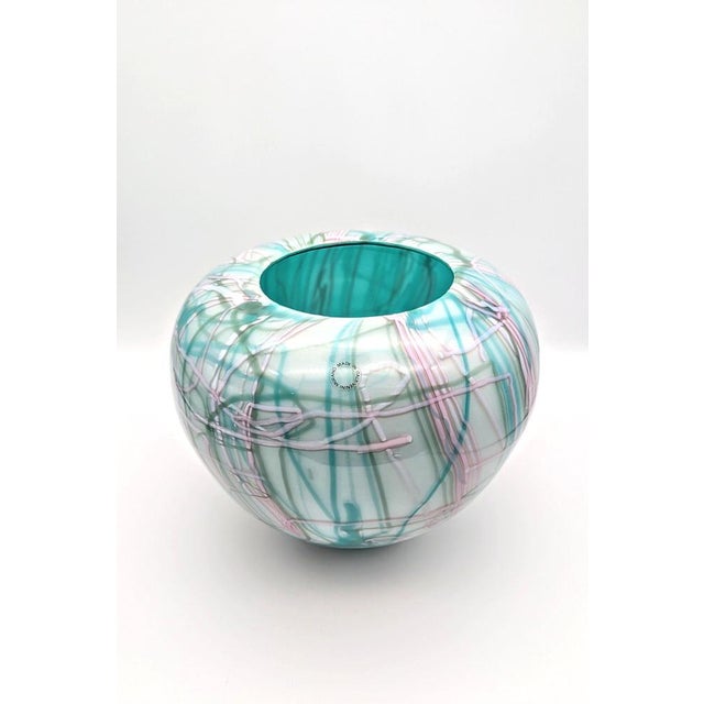1980s Vintage Folto Vase by Mary Ann Toots Zynsky, 1989 For Sale - Image 5 of 9