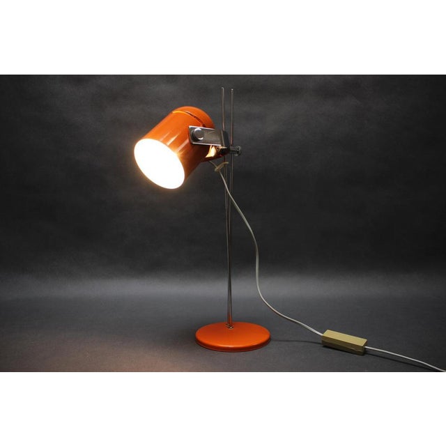 Mid-Century Modern Table Lamp from Stanislav Indra, Czechoslovakia, 1970s For Sale - Image 10 of 12