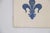 1900s Fleur De Lis Blue & White Large Tile, Portuguese For Sale - Image 4 of 12