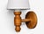 Frits Lindgren, Swedish Modern, Wall Sconce, Pine, Sweden, 1960s For Sale In New York - Image 6 of 10