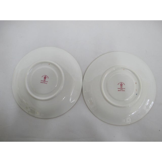 Early 20th Century Royal Crown Derby 2451 Traditional Imari Bone China Soup Cup Bowl & Saucer Set - 4pcs For Sale - Image 13 of 13