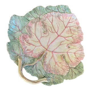 Vladimir Kanevsky for Slatkin Porcelain Grape Leaf & Vine Dish or Plate For Sale