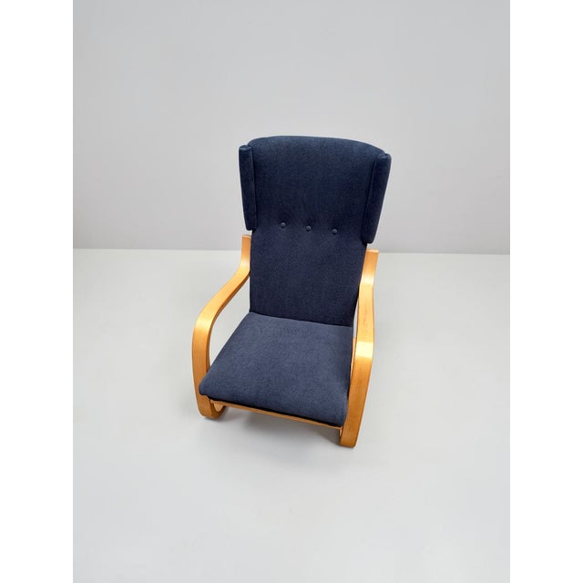 Wood Vintage Model 36/401 Lounge Chairs by Alvar Aalto for Artek, Finland, 1970s, Set of 2 For Sale - Image 7 of 10