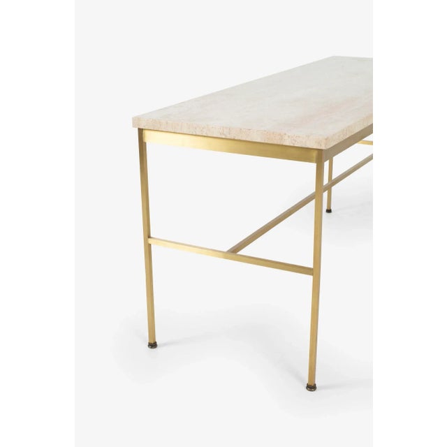 1950s Paul McCobb Travertine Consoles Sofa Tables - a Pair For Sale In Chicago - Image 6 of 10