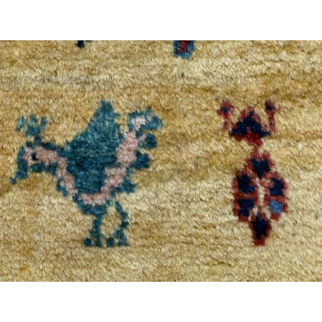 3ft 2in × 9ft 4in Persian-Style Wool Runner Rug, Vintage For Sale - Image 10 of 12