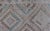 Tan Vintage Hand Woven Turkish Embroidered Flat-Weave Rug With Geometric Design For Sale - Image 8 of 13