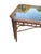 Thomasville Petite Thomasville Vintage Faux Bamboo Glass Top Dining Table Hollywood Regency For Sale - Image 4 of 18