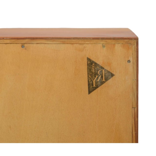 Wood Mid-Century Danish Oak Tambour Cabinet by Hans J. Wegner for Ry Møbler, 1950s For Sale - Image 7 of 10