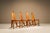 1980s Vintage Model FCH 1A Dining Chairs by Søren Nissen & Ebbe Gehl for Seltz, France, 1980s, Set of 4 For Sale - Image 5 of 14