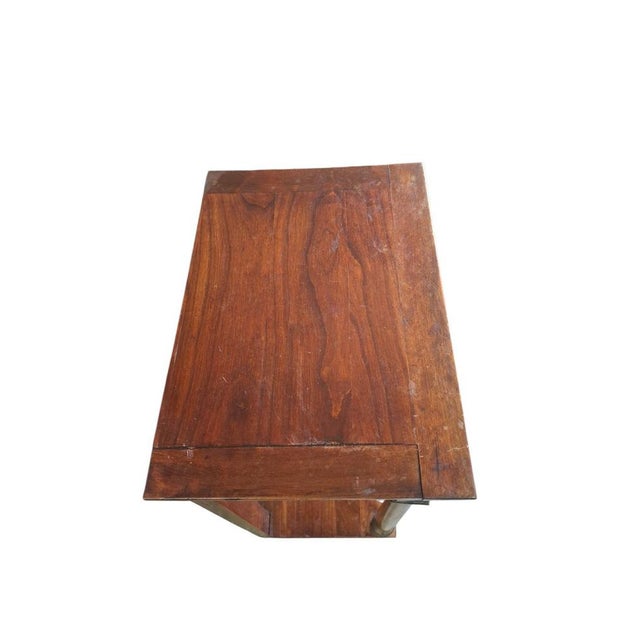Empire-style console table with two drawers, made in the 1950s. Period: 20th century Style: Empire - Consulate Condition:...