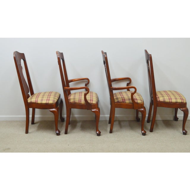 Brown Ralph Lauren Polo Set of 4 Dining Chairs For Sale - Image 8 of 12