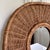 Woven Rattan & Cane Framed Round Decorative Mirrors - Set of 2 For Sale In Chicago - Image 6 of 7