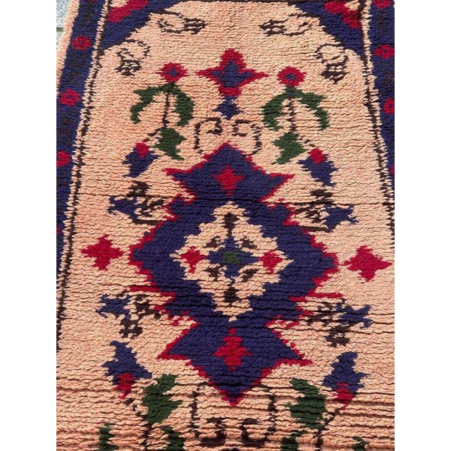 French Cogolin Oushak Rug, 1940s For Sale - Image 10 of 17