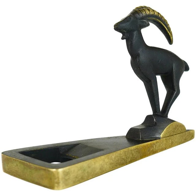 Mid-Century Brass Capricorn Zodiac Bottle Opener from Hertha Baller, 1950s For Sale - Image 10 of 10