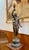 Figural Lady Lamp on Pedestal For Sale - Image 4 of 6