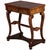 Hollywood Regency Small Antique Biedermeier Side Table in Walnut, 1830 For Sale - Image 3 of 18