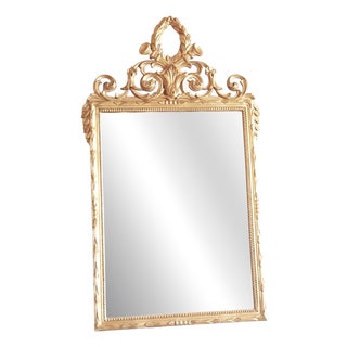 Louis XVI Style Gilt Mirror, 1950 For Sale