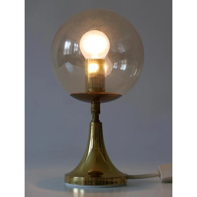 Mid-Century Modern Mid-Century Modern Brass Table Lamp from Sölken Leuchten, Germany, 1960s For Sale - Image 3 of 12