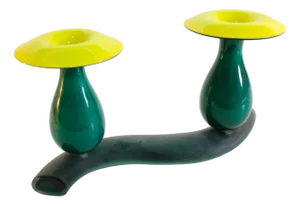 Mid-Century Modern Murano Glass Sculptural Centerpiece Antefila Series #99 Limited Series by Emmanuel Babled for Venini, 1993