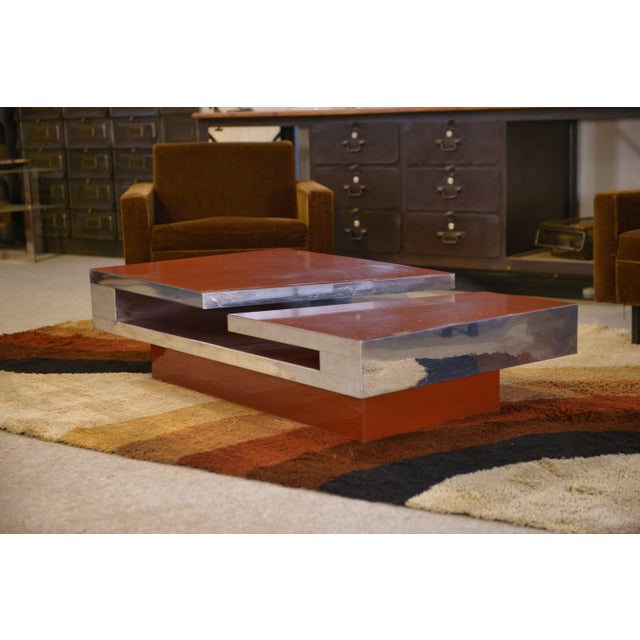 Coffee Table by Philippe Jean, 1970s For Sale - Image 10 of 10