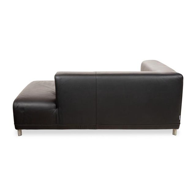 Black Leather Daybed from Ligne Roset For Sale - Image 9 of 12