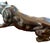 Bronze Antique 19th Century Japanese Meiji Okimono Bronze Tiger Sculpture - Signed For Sale - Image 8 of 12