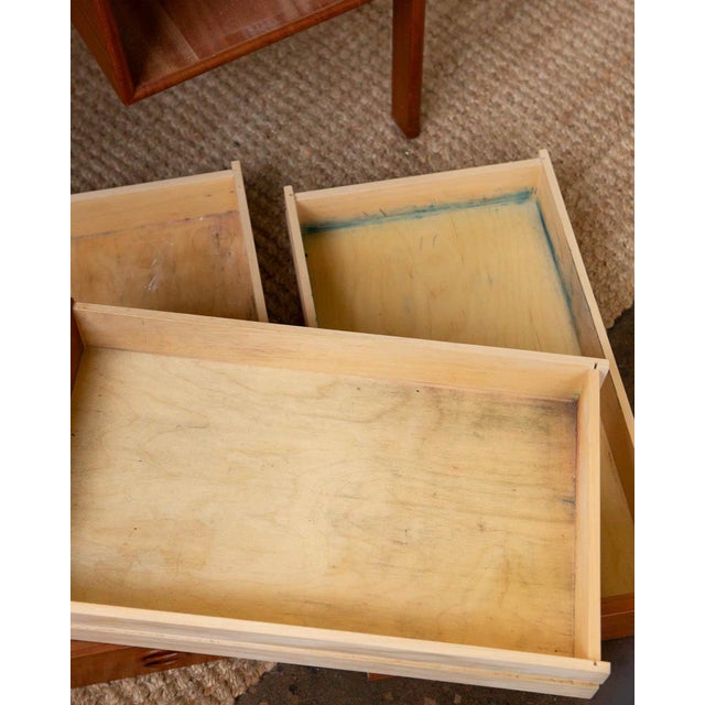 1960s Danish Teak Writing Desk Attributed to Arne Vodder For Sale In Columbus - Image 6 of 18
