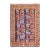Zabihi Collection Vibrant Vintage Persian Rug - 4' x 5'6" For Sale