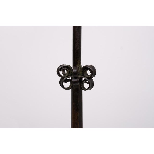 1930s Art Deco Table Lamp in Bronze, 1930 For Sale - Image 5 of 12