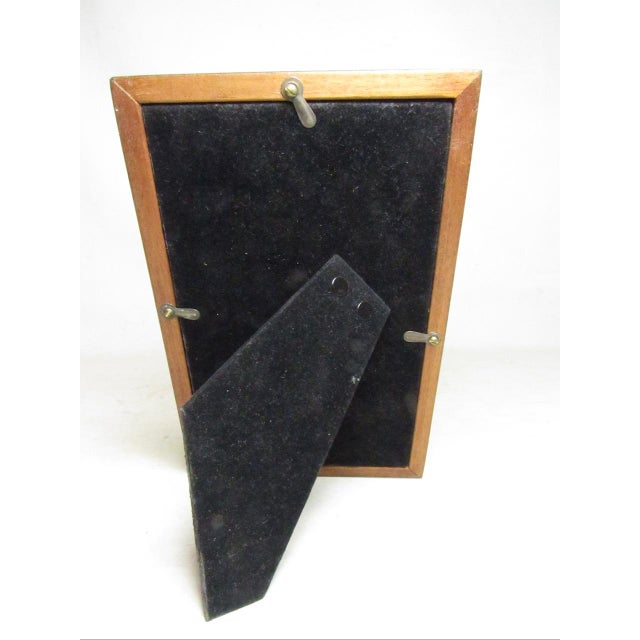 Antique Anglo Indian Micromosaic Inlaid Photo Frame For Sale - Image 11 of 13