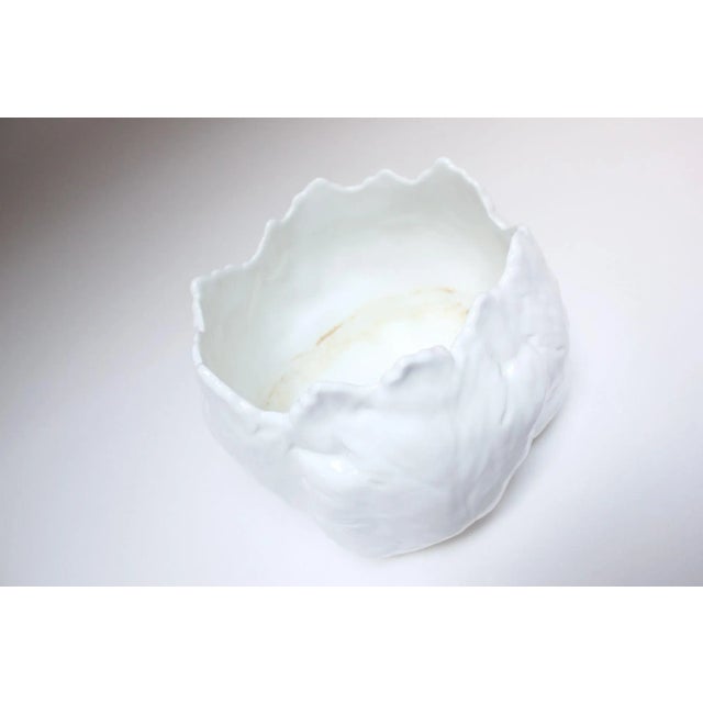 Taste Setter by Sigma Set of Four Vintage Italian Ceramic Planters With Leaf Motif by Sigma Taste Setter For Sale - Image 4 of 13