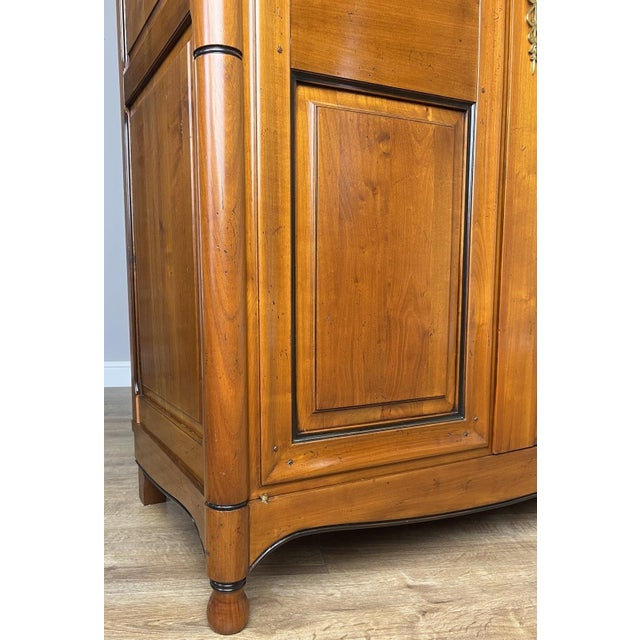 Vintage French Carved 6-Door Armoire For Sale - Image 13 of 17