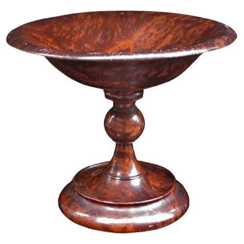 1930s French Art Deco Period Walnut Tazza France 1930 For Sale - Image 5 of 7