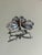 Mid Century Italian 800 Silver Filigree Butterfly Brooch For Sale - Image 11 of 15