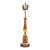 Italian Giltwood Columnar Table Lamp For Sale