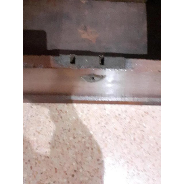 Wood Antique Chest in Walnut For Sale - Image 7 of 13