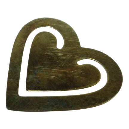 Art Nouveau Polish Bookmark, 1950s For Sale